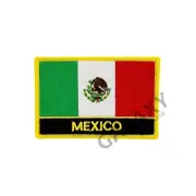 Mexico Patch / Mexico Flag / Iron On