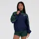 【NEW BALANCE】NB 外套 女款 運動外套 風衣外套 美規 藍綠 WJ41506NNY