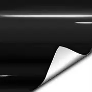 VViViD Gloss Black Vinyl Wrap Adhesive Film Air Release Decal Sheet (3ft x 5ft)