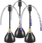 TMACTIME Fly Fans for Tables, Effective Fly Repellent Fan Keeps Flies Away with Soft Blades, USB or Batteries Powered, Portable Fly Fan for Picnic, BBQ, Party (3 Pack) 1