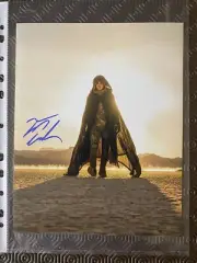 Timothee Chalamet Dune 2 Signed 8 X 10 Photo COA
