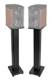Pair 28" Bookshelf Speaker Stands For Swan M100MKII Bookshelf Speakers