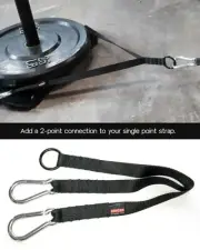 2 Point Attachment Strap For Weight Sleds - 2,000 lb Capacity - Made in USA