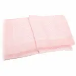 FENDI 雙F緹花有機真絲混羊毛方型披肩/圍巾(粉色)