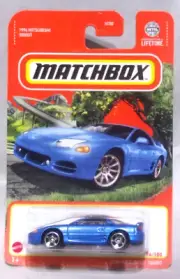 KKar Matchbox - 2024 Basic - 74/100 * 1994 Mitsubishi 3000GT - Blue