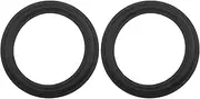 EMSea 2Pcs 8" Horn Edge Rubber Surround Speaker Repair Parts Compatible with JBL Compatible with HiVi Speaker Foam Edge Audio Speaker Rubber Edge Repair Kit