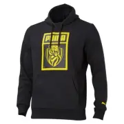 Richmond Tigers PUMA AFL Youth Shoe Tag Hoody | Black by Sporting House