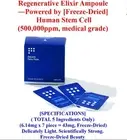 Regenerative Elixir Ampoule―Powered by [Freeze-Dried] Human Stem Cell...
