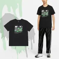 在飛比找森森購物網優惠-Nike 短袖 Nike 男款 黑 綠 純棉 棉T 寬鬆 短