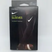 Nike Pro Dri Fit Compression Football Arm Sleeves Black Mens Size L/XL
