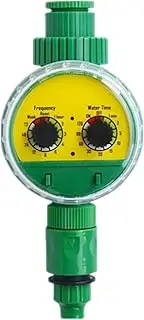 Intelligent Water Irrigation Controller Knob Type Garden Irrigation Timer Battery Operated Automatic Watering Timer for Gardens Countyards Lawns Greenhouse