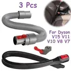 3Pc Flexible Crevice Tool Extension Hose Attachments for Dyson V15 V11 V10 V8 V7