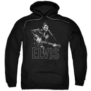 Hoodie - GUITAR IN HAND Pull-Over Sweatshirt cotton