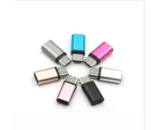 3x Micro USB A Female to USB 3.1 Type C Male Converter USB-C Data Cable Adapter