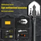 MD14-10-4B Emergency Tool Kit Camping Multi-Tool Folding Survival Shovel Se GR