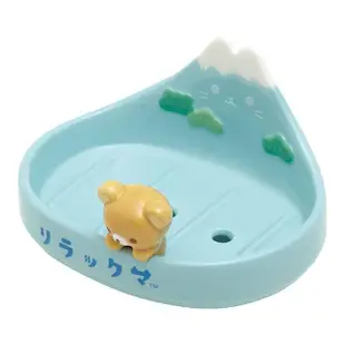 【San-X】拉拉熊 懶懶熊 貓咪湯屋系列 造型肥皂架 一起泡湯吧 拉拉熊(Rilakkuma)
