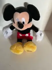 Mickey Mouse 12 Inch Soft Plush Disney Store Authentic Original