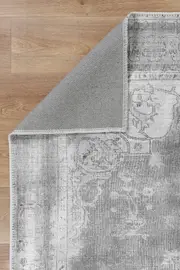 Babylon Isin Light Grey Washable Rug