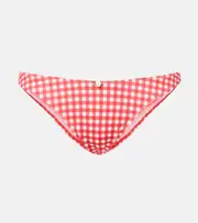[Bananhot] Bananhot Lenny gingham bikini bottoms AU 12 red