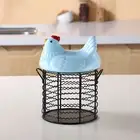 Egg Storage Basket Classic Space-saving Nordic Egg Storage Holder Hollow
