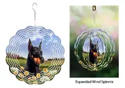 Doberman Pinscher Wind Spinner