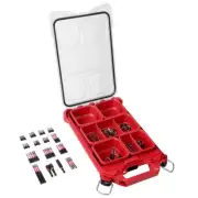 Milwaukee Shockwave Screw Driver Bit Set with PACKOUT Case (100-Piece)