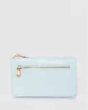 Light Blue Victoria Mini Purse