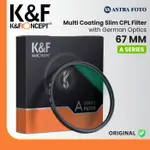 KNF CONCEPT 67MM 超薄 CPL 過濾器多塗層德國光學 K&F