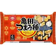 Kameda rice cracker assortment finger food nibbles Senbei 120g from Japan