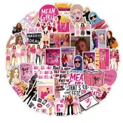 Mean Girls Themed Set of 50 Assorted Stickers Decal Set