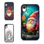 For iPhone XS 11 12 13 14 15 16 Pro Max print cute christmas gnome Case Friendly