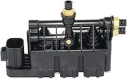 Front Air Suspension Valve Block Compatible for Discover 3 4 LR3 LR4 Compatible for Land Rover Sport 06-2013 RVH500060 RVH000095 RVH000055
