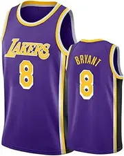KARFRI #24 Kobe Basketball Jersey,Unisex Sleeveless Sports Vest Shirt Basketball OutfitBasketball Sportswear, T-Shirt Vest Shorts, Youth Sweatshirt #8 Fan Basketball Jersey,C-XXL