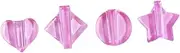 Beavorty 4Pcs Embossing Mold Nail Stencils Manicure Embossed Nails Pressed Nail Art Mould Metal Stencils Nails Art Carving Metal Frame Bending Nail Tool Clear 3D Accessories Major Acrylic
