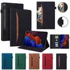 PU Leather Case Stand Cover For Samsung Galaxy Tab S9 S8 Plus Ultra S7 FE A8 A7