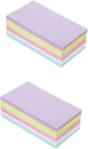 Operitacx Sets Index Cards Memo Pad Small Notepad Record Notebooks Meeting Notebooks Smooth Writing Classic Design Sheets