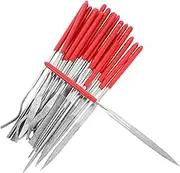 Angoily 20-piece Mini Diamond Needle File Set Metal Files for Woodworking Jewelry Metalworking Hand Sharpening Tools Wood Set Metal Jewelers Tool