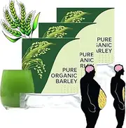 Naveta Barley Grass Powder, Barley Grass Powder, Barley Grass Powder Organic, Naveta Pure Organic Barley, Organic Barley Grass Juice Powder, Barley Tea (60Bag/3Box)