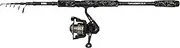 [Mitchell] Tanager G2 Telespin Combo, Freshwater Angler Fishing Rod & Reel Pike Perch & Zander, Strong Leightweight & Versatile, Black, 2.10 m Moderate Rod, 1000 Size Reel