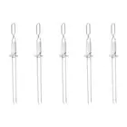 Stainless Steel Double Needle Barbecue Skewers with Self Push Plate2141
