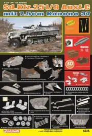 1/35 Dragon Sd.Kfz.251/9 Ausf.C mit 7.5cm KANONE 37