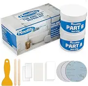 Tile and Shower Repair Kit, Waterproof and Leak-Proof Bath Repair Kit to Repair Scratches, Holes, Cracks, 200g Tub