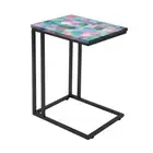 Design C Shaped Side Study Breakfast End Table for Laptop Work on Sofa Couch