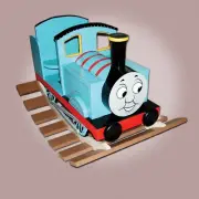 Thomas tank engine rocker, Woodworking plans project, paper plans, Toddler Toys.