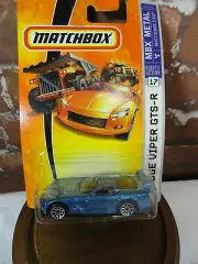 Matchbox DODGE VIPER GTS-R 2007 edition~great color~ho train~collectible