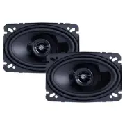 Sports 4X6 Speakers Polyurethane Surround Pei Dome Tweeter Black Design