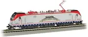 Bachmann Trains ACS-64 Dcc Wowsound Equipped Electric Locomotive Amtrak #642 - Salutes Our Veterans - HO Scale, Prototypical Silver