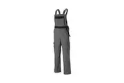Dickies Industry 300 Mens Two Tone Work Wear Bib And Brace (Grey/Black) (30T)