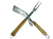 Grill Utensils Set -Innovative 2 in 1 Grill Tongs-Spatula & Barbecue Meat For...