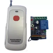 DC12V Momentary Toggle Latch Large Power Wireless Remote Control Relay Switch